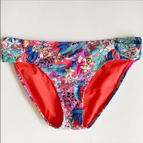 Kenneth Cole Swim Bikini, Multi floral,Size S - Picture 2 of 10